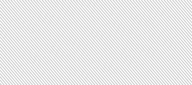 Grey diagonal lines seamless pattern on white background
