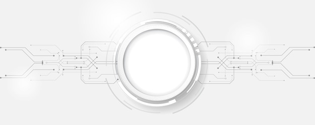 grey white abstract technology background hi tech digital connect communication high technology