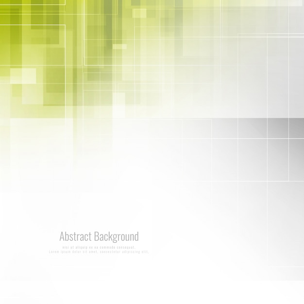 Grønt geometrisk baggrundsdesign