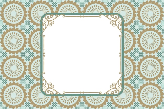Grønt rødt kort mønsterdesign print wallpaper Baggrundsmønster Vektor