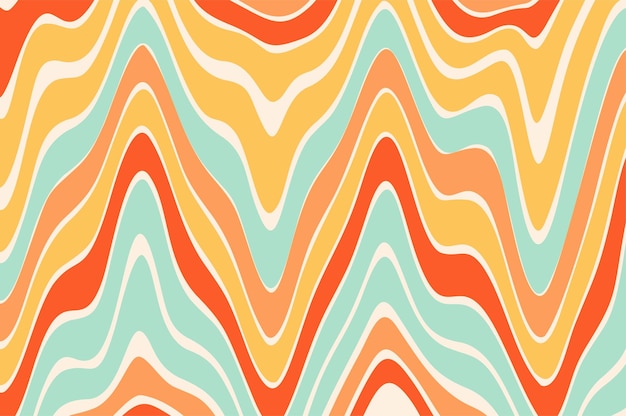 groovy background vintage retro aesthetic wave swirl twirl pattern background