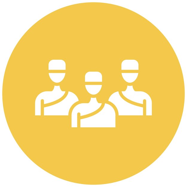 Group vector icon Can be used for Hajj Pilgrimage iconset