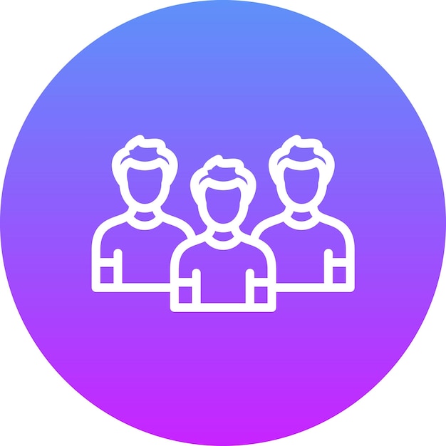 Group vector icon illustration of Communications iconset