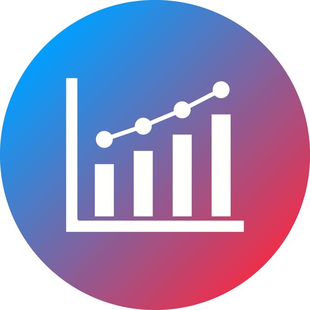 Growth Diagram icon vector image Can be used for Business