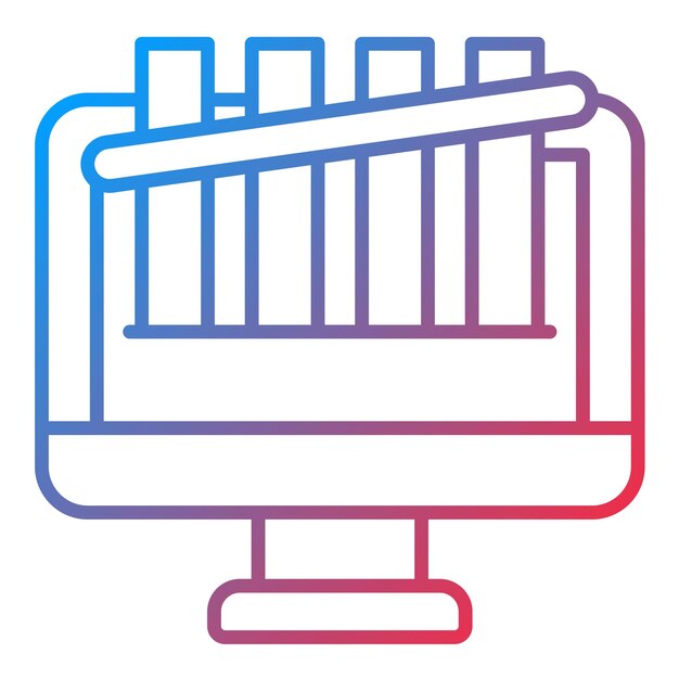growth hacking icon vector image can be used for business management