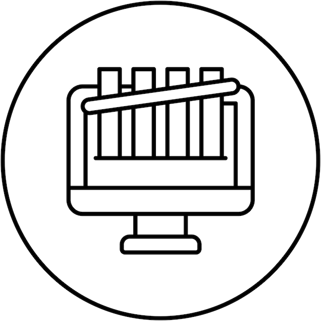 growth hacking icon vector image can be used for business management