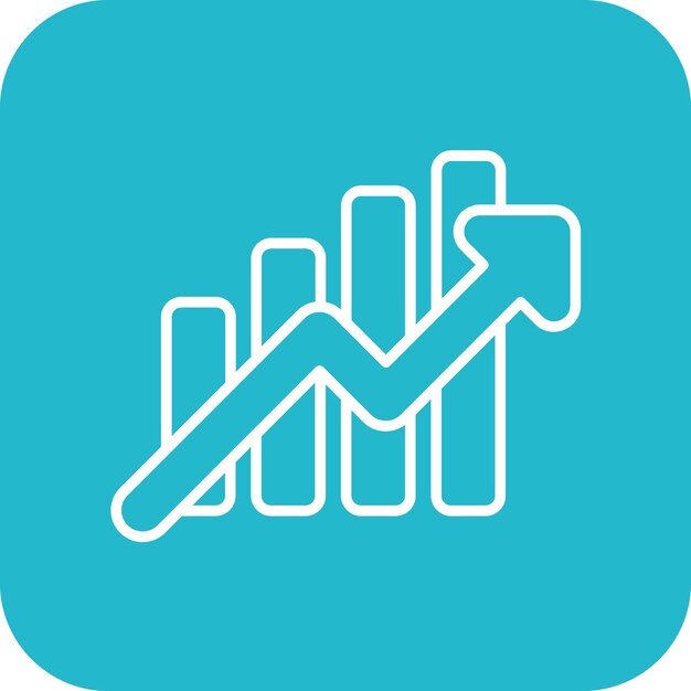 Growth Hacking ikonvektorbild Kan användas för Digital Nomad