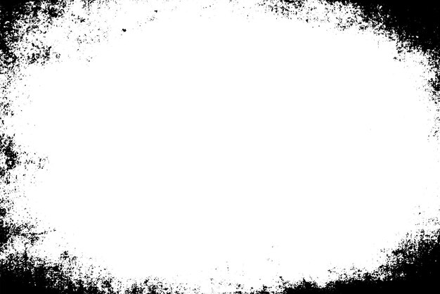 Grunge border vector texture background Abstract frame overlay Dirty and damaged backdrop