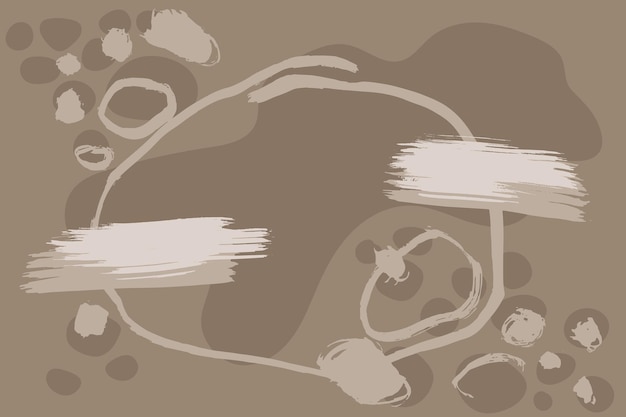 Grunge dry brush abstract contemporary light beige pattern