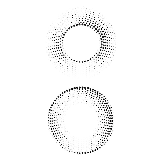 Grunge halftone background vintage dots