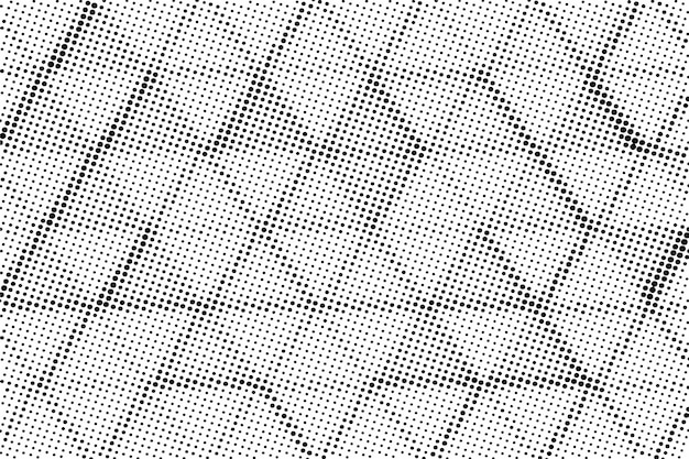 Grunge real organic vintage halftone vector ink print background