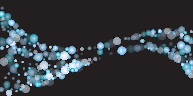 Guldstøv lys png Bokeh lyseffekter baggrund