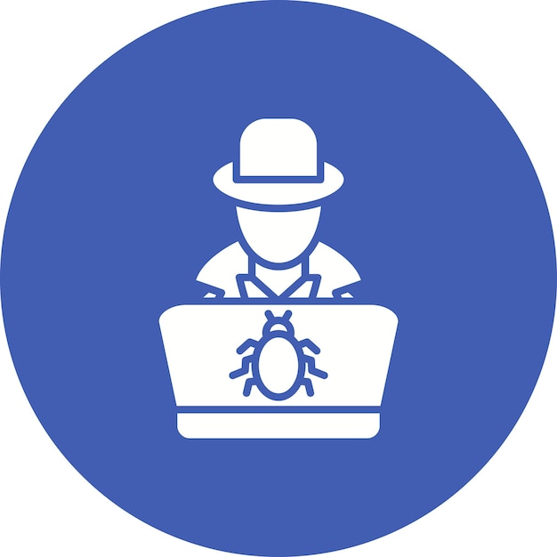 Hacker icon vector image Can be used for Cyber Security