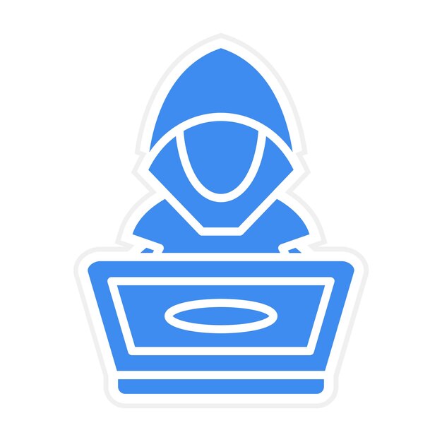 Hacker icon vector image Can be used for Security