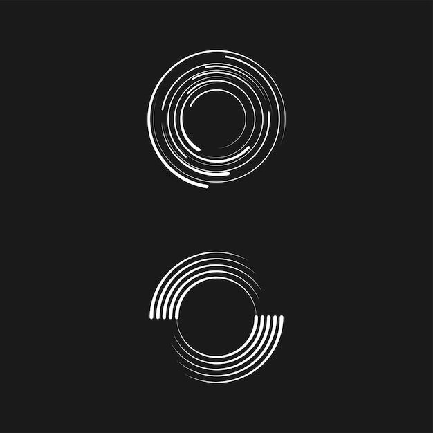 Halftone circle dots vector