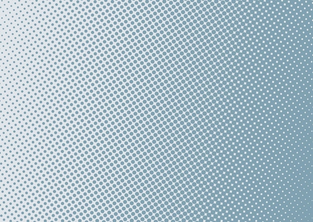 Halftone dot pattern background with a blue gradient