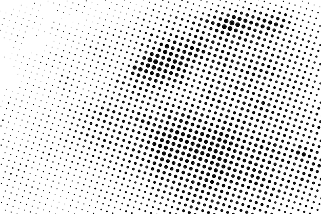 Halftone dotted background Halftone effect vector pattern Grunge texture