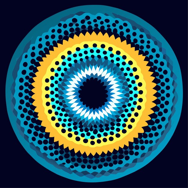 halftone fabric design halftone circle dots texture vector design element for various purposes