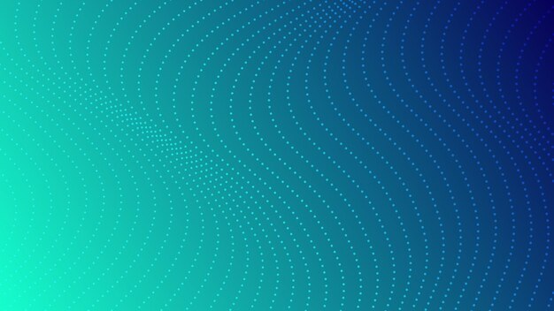 Halftone gradient baggrund med prikker Abstrakt blå prikket pop art mønster i tegneserie stil Vektor illustration