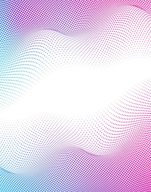 halftone gradient dot background