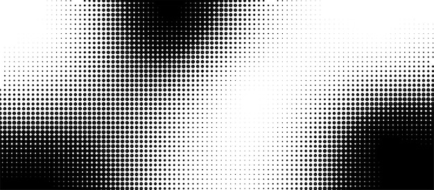Halftone gradient dot patterns background