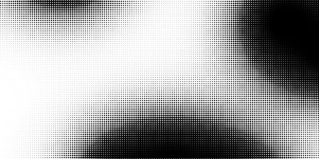 Halftone noise gradient texture retro pixelated comic horizontal backdrop