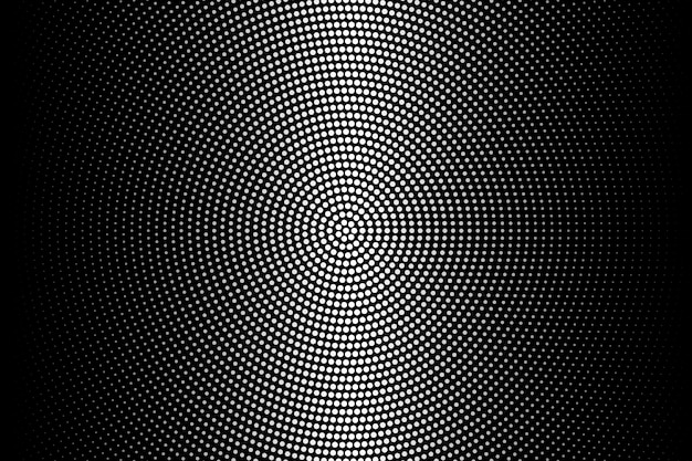 Halftone seamless vector background. Abstract halftone effect