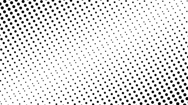 halftone texture pattern background black and white vector image for backdrop or fashion style
