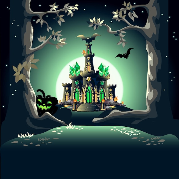 Halloween-bakgrund