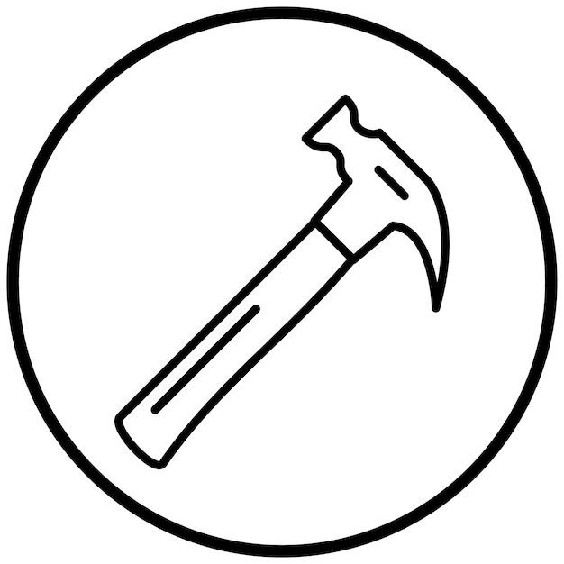 Hammer Icon Style