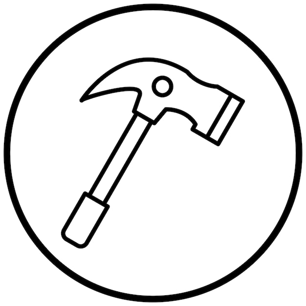 Hammer Icon Style