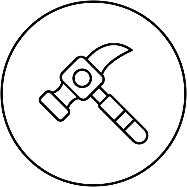 Hammer icon vector image Can be used for Plumbing