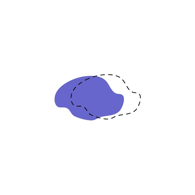 hand draw brush set background