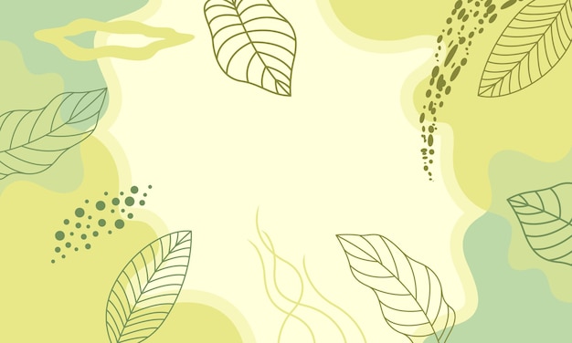 Hand Drawn Abstract Background Vector with color pastel