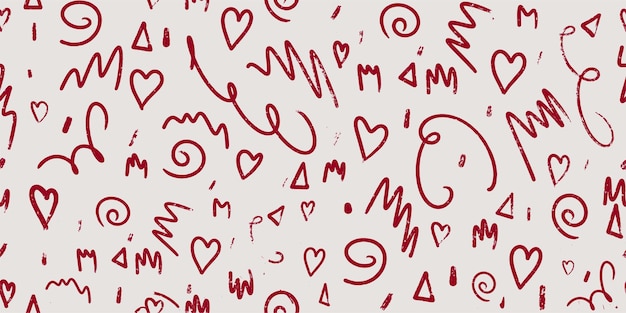 Hand drawn abstract geometric element pattern Abstract background