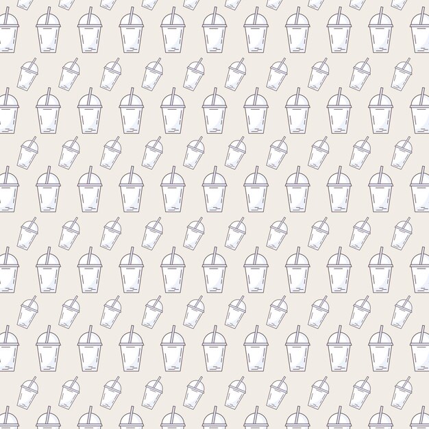 Hand drawn mug vector template