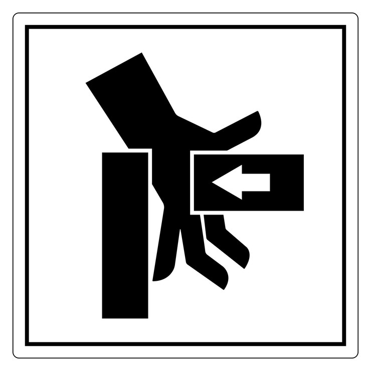 Vektör hand sign indicating left direction for action