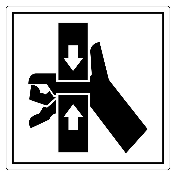 Vektör hand signal for up and down movement direction