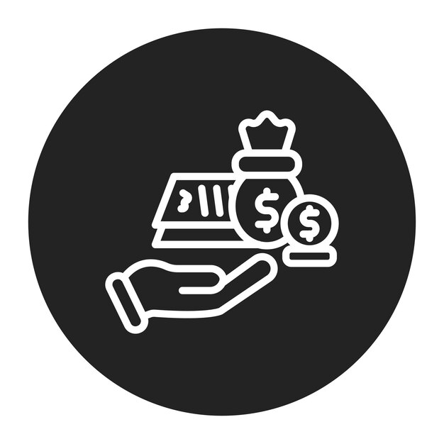 Handover icon vector image Can be used for Inheritance