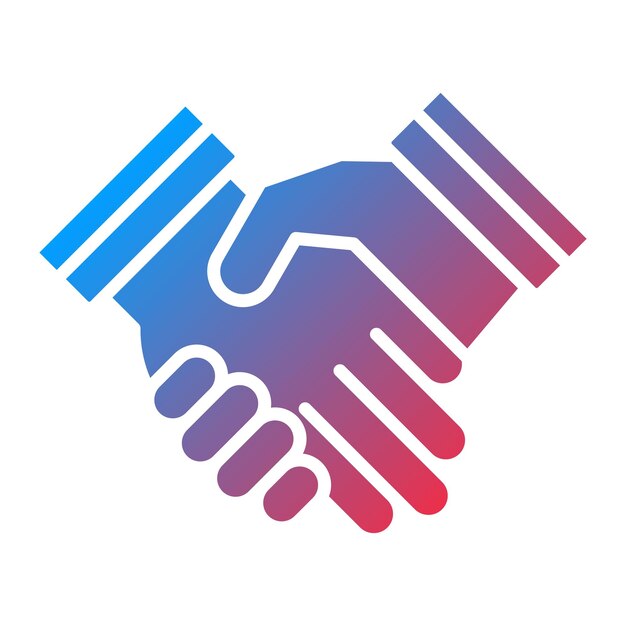Handshake icon vector image Can be used for Auto Racing