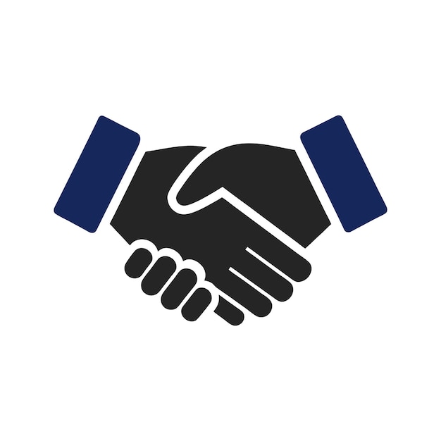 handshake symbol for a business
