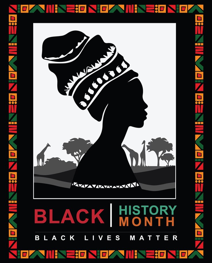 Vektör happy black history month