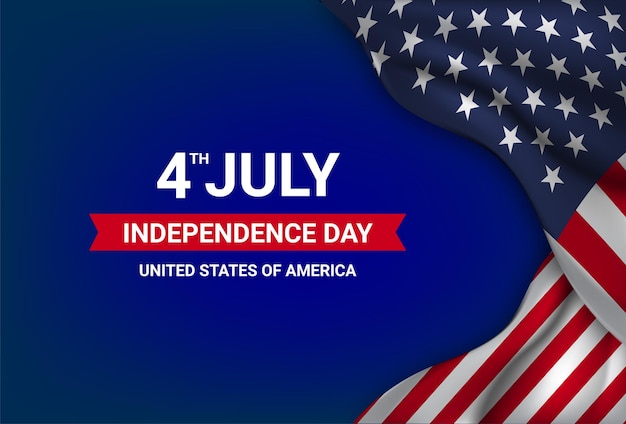 Happy Independence day of America background Happy 4th of July