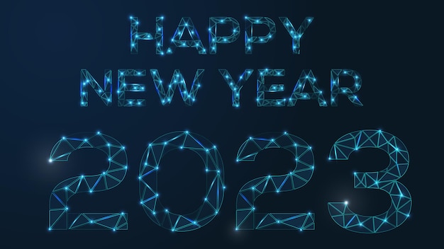 happy new year 2023 no corona virus new year of new discoveries and achievements