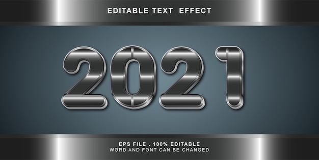 happy new year text effect editable