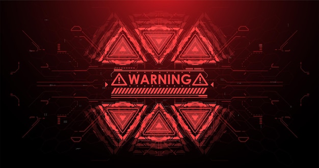 Head up screens for video and games Abstract tech background Cyberpunk Skyfi illustration Futuristic abstract technology Template Futuristic VR display HUD User Interface High tech frame