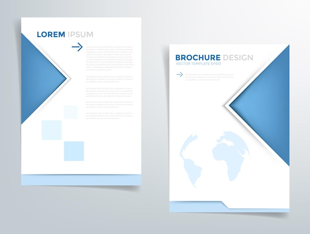 Header flyer background for brochure design