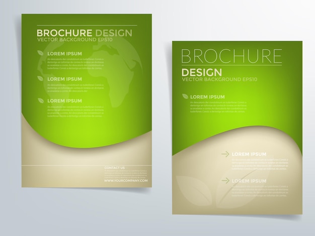 Header-flyer, visitkort, brochurer, vektorgrafik med plads til tekst og meddelelsesdesign