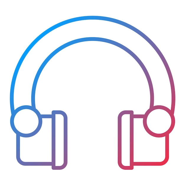 Headphone icon vector image Can be used for Communication and Media