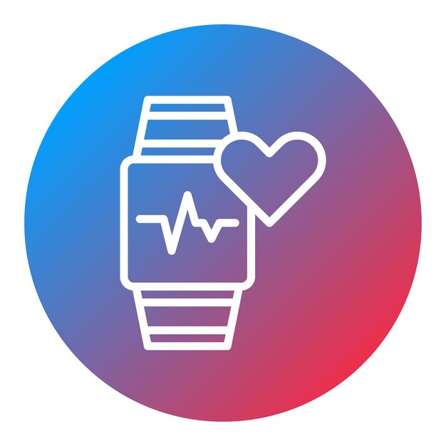 heart rate sensor icon vector image can be used for sensors